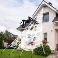 Grande toile d'araignée triangulaire 5 m – Halloween