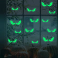 Autocollants lumineux Halloween pour fenêtre